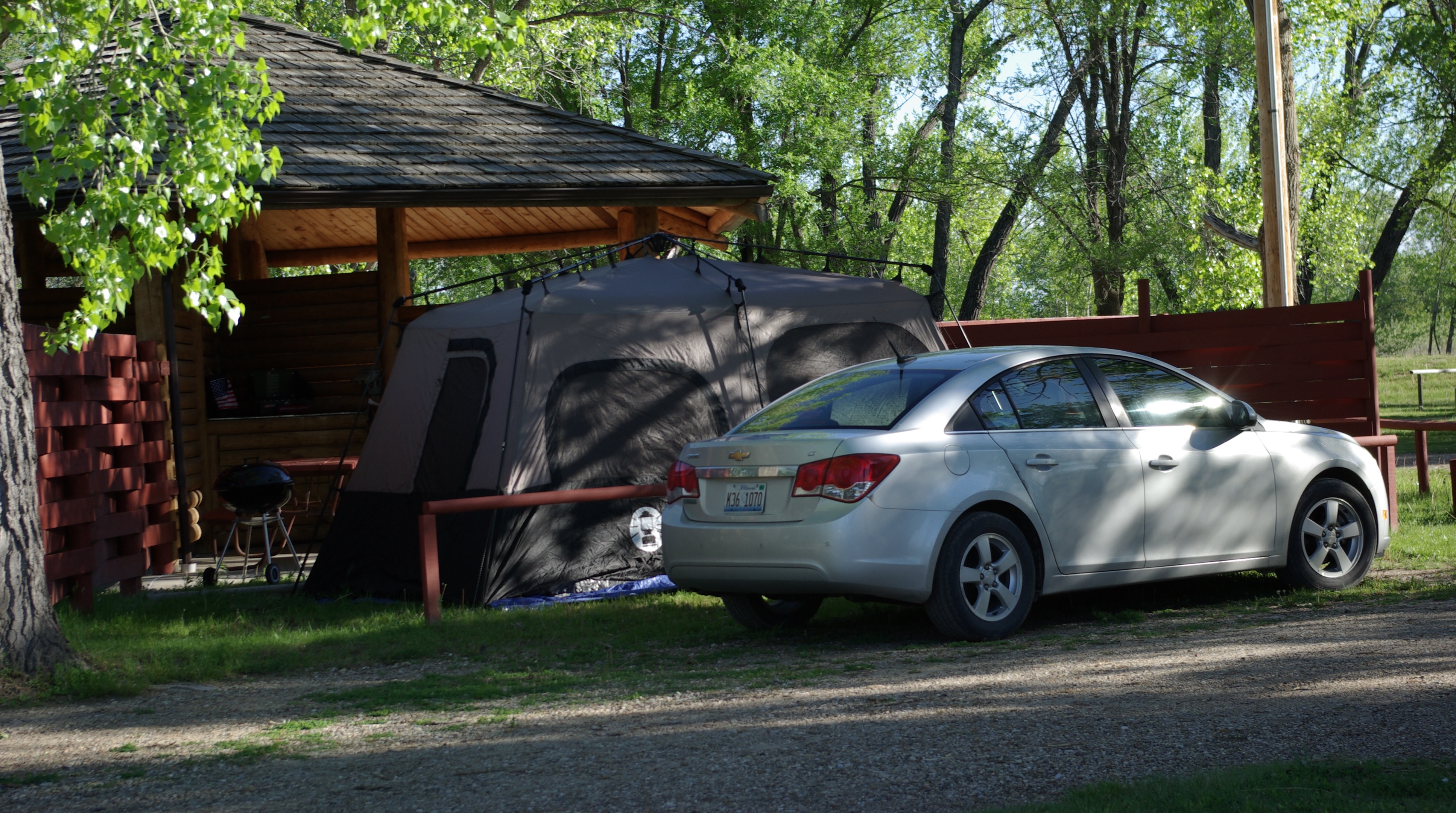 Interior, South Dakota Tent Camping Sites Badlands / White River KOA